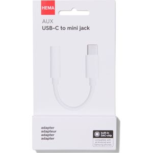 HEMA USB-C Naar 3.5mm Jack Adapter