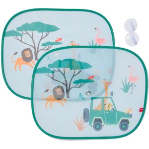 HEMA Autozonneschermen 38x45 Opvouwbaar Dieren - 2 Stuks