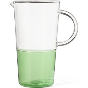 HEMA Karaf 1.6L Glas Met Groen (lichtgroen)