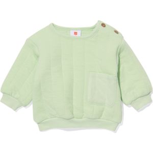 HEMA Newborn Sweater Doorgestikt Mintgroen (mintgroen)