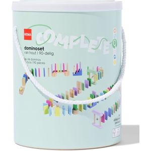 HEMA Dominoset Hout 88-delig