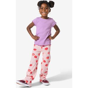 HEMA Kinderlegging Flared Aardbeien Roze (roze)