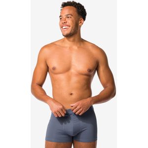 HEMA Herenboxers Kort Real Lasting - 2 Stuks Donkerblauw (donkerblauw)