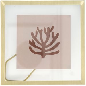 HEMA Floating Fotolijst Metaal 15x15 Goud (goud)