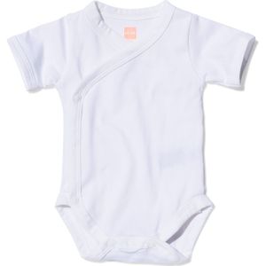 HEMA 2-pak Baby Rompers Biologisch Katoen Wit (wit)