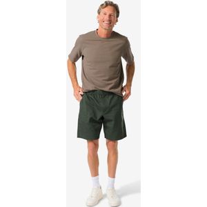 HEMA Heren Korte Broek Jan Donkergroen (donkergroen)