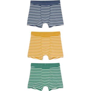 HEMA Kinder Boxers Katoen Stretch Strepen - 3 Stuks Multi (multi)