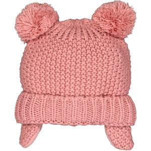 HEMA Baby Muts Met Oorwarmers Gebreid Roze (roze)