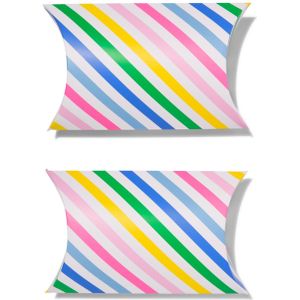 HEMA Cadeau Vouwdoosjes Karton 15x13 Strepen - 2 Stuks