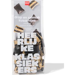HEMA Drop En Salmiak Kussentjes 110g