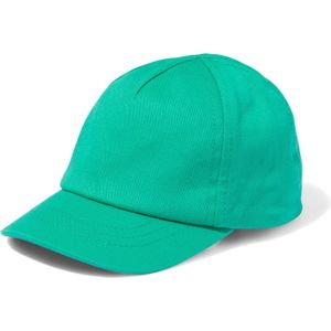 HEMA Babypet Met Klep Katoen Groen (groen)
