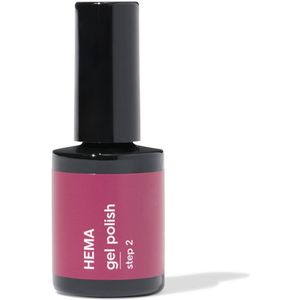 HEMA Gel Nagellak 57 Plum Red (donkerrood)