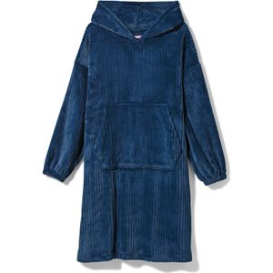 HEMA Snuggle Hoodie Rib Blauw