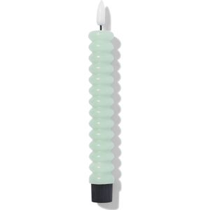 HEMA Kaars LED Rib Lichtgroen (lichtgroen)