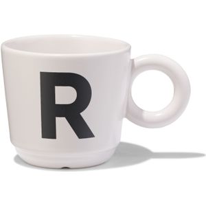 HEMA Aardewerk Mok 280ml Letter R