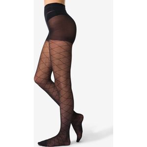 HEMA Panty Fashion Ruit Zwart (zwart)