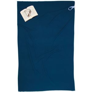 HEMA Handdoek Microvezel 110x175 (blauw)