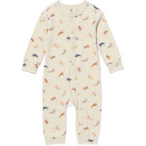 HEMA Baby Pyjamapak Hond Beige (beige)