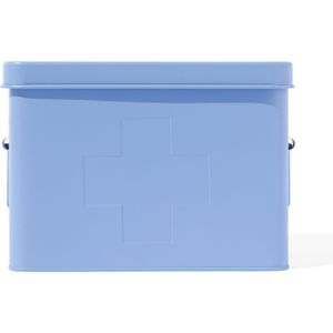 HEMA Medicijnbox 14.5x23x16 Frisblauw (blauw)