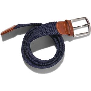 HEMA Gevlochten Elastische Heren Riem 3.5cm Zwart (zwart)