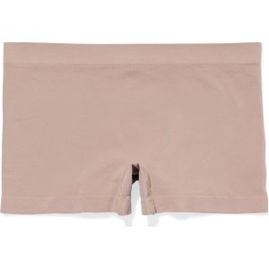 HEMA Damesboxer Naadloos Micro Beige (beige)