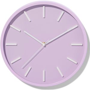 HEMA Wandklok 30cm Lila