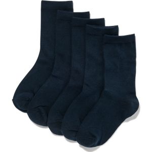 HEMA 5-pak Damessokken Donkerblauw (donkerblauw)