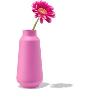 HEMA Vaas Aardewerk Ø3.5x17 Roze (roze)