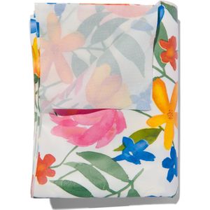 HEMA Tafelzeil 140x240 Polyester Bloemen (multicolor)