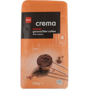 HEMA Filterkoffie Crema - 500 Gram