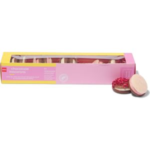 HEMA Macarons Chocolade Roze - 10 Stuks