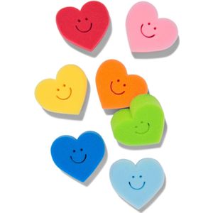 HEMA Schuurspons Hart Regenboog - 7 Stuks