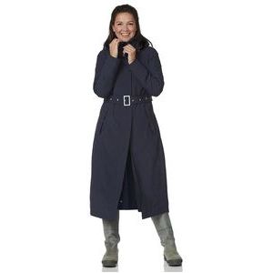 Jas Happy Rainy Days Montreal Long Raincoat Midnight-XS