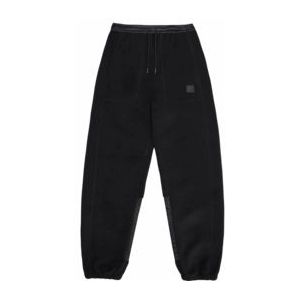 Broek RAINS Unisex Yermo Fleece Pants Regular Black-XL