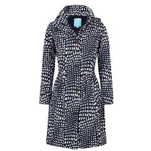 Regenjas Happy Rainy Days Porto Blauw Wit-XXXXL