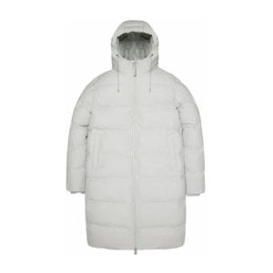 Jas Rains Unisex Alta Long Puffer Jacket W3T4 Ash-L