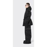 Jas Rains Unisex Alpine Nylon Parka Black-M