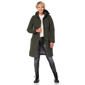 Jas Happy Rainy Days Calcary Padded Parka Chimera Olive-XL