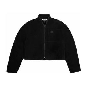 Jas Rains Unisex Durban Short Fleece Jacket T1 Black-XL