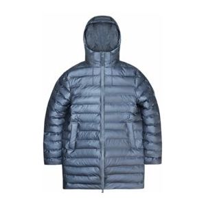 Regenjas RAINS Unisex Lohja Long Puffer Jacket Bay-XS