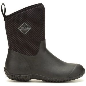 Regenlaars Muck Boot Women Muckster II Mid Black Rose Print-Schoenmaat 41