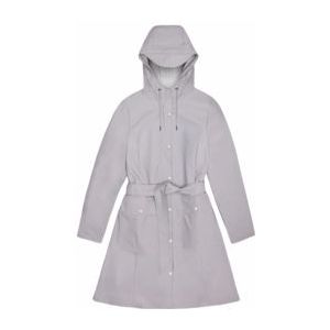 Regenjas RAINS Female Curve Jacket Flint-XS