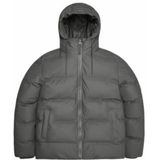 Jas Rains Unisex Alta Puffer Jacket W3T3 Grey-XS