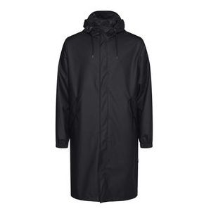 Regenjas RAINS Unisex Fishtail Parka Black-XL