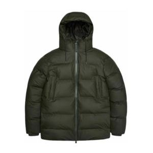 Jas Rains Unisex Alta Puffer Parka W3T4 Green-M