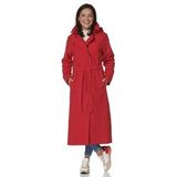 Jas Happy Rainy Days Michigan Long Coat Red-XS