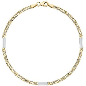 CHRIST - Armband 89095263 - Geelgoud 375 - Witgoud 375 - Meerkleurig