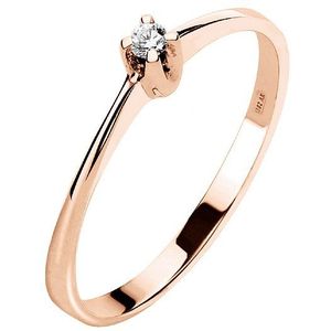 CHRIST - Damesring 89209708 - Roségoud - 375