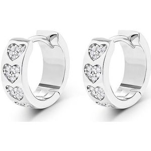 Jette - Oorringen - Zilver - Gerecycled Zilver - Zirkoon