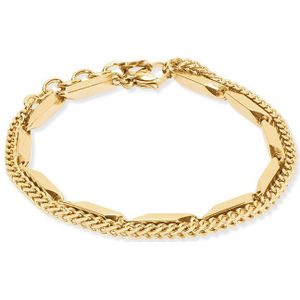 Coeur de Lion - Armband 0801/30-1600 - Goud - Edelstaal